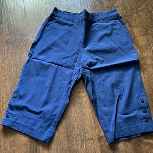 NWT Isaac Mizrahi Regular 24/7 Stretch Slim Pedal Pusher